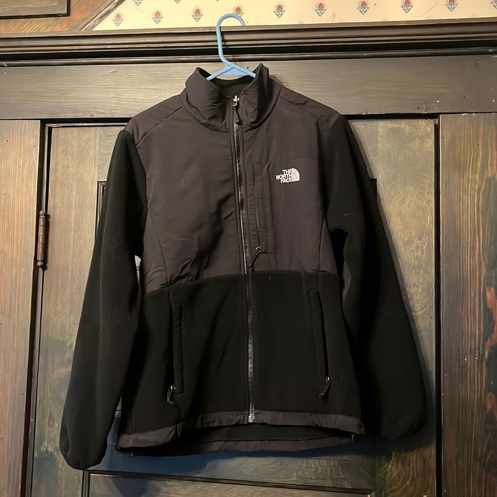 Womens Denali North Face Jacket Black
